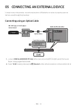 Предварительный просмотр 18 страницы Samsung HW-T530/XN Full Manual