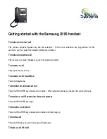 Samsung i3105 Getting Started preview