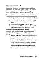 Preview for 179 page of Samsung I607 - SGH BlackJack Smartphone Manual Del Usuario