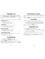 Preview for 7 page of Samsung iDCS 28D Quick Reference Manual