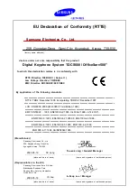 Предварительный просмотр 3 страницы Samsung iDCS500 General Description Manual