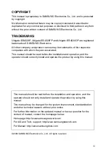 Preview for 3 page of Samsung iES4024GP Management Manual