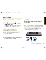 Предварительный просмотр 111 страницы Samsung Instinct SPH-M800 User Manual