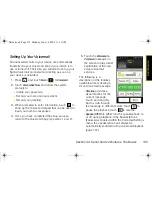 Предварительный просмотр 147 страницы Samsung Instinct SPH-M800 User Manual