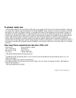 Preview for 2 page of Samsung Intensity SCH-u450 (Spanish) Manual Del Usuario