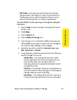 Preview for 55 page of Samsung ip 830w - SPRINT - CELL PHONE Owner'S Manual