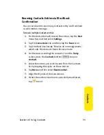 Preview for 81 page of Samsung ip 830w - SPRINT - CELL PHONE Owner'S Manual