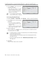 Предварительный просмотр 56 страницы Samsung iPolis SNB-7002 User Manual