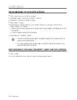 Предварительный просмотр 10 страницы Samsung iPolis SND-3082 User Manual