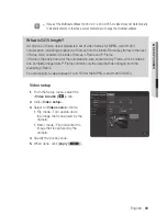 Предварительный просмотр 69 страницы Samsung iPolis SND-3082 User Manual