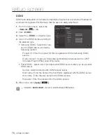 Предварительный просмотр 78 страницы Samsung iPolis SND-3082 User Manual