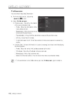 Предварительный просмотр 102 страницы Samsung iPolis SND-3082 User Manual