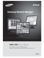 Samsung iPolis SNM-128S User Manual preview