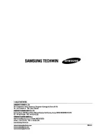 Предварительный просмотр 109 страницы Samsung iPolis SNM-128S User Manual