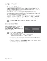 Предварительный просмотр 62 страницы Samsung iPOLiS SNP-3120 User Manual