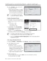 Предварительный просмотр 48 страницы Samsung iPolis SNP-5200 User Manual