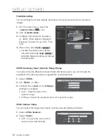 Предварительный просмотр 72 страницы Samsung iPolis SNP-5200 User Manual