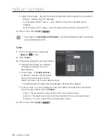 Предварительный просмотр 92 страницы Samsung iPolis SNP-5200 User Manual