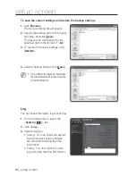 Предварительный просмотр 94 страницы Samsung iPolis SNP-5200 User Manual