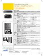 Preview for 2 page of Samsung iPOLIS SRN-1670D Datasheet