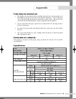 Preview for 21 page of Samsung J1255AV Owner'S Instructions Manual