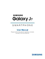 Preview for 1 page of Samsung J700T1 User Manual