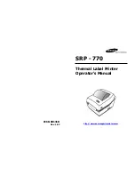 Preview for 1 page of Samsung JE68-00131B Operator'S Manual