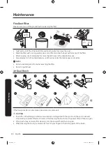 Предварительный просмотр 22 страницы Samsung Jet VS20A9580VW User Manual