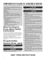 Preview for 2 page of Samsung JMV8208BA Use & Care Manual