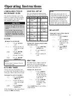 Preview for 9 page of Samsung JMV8208BA Use & Care Manual