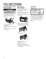 Preview for 24 page of Samsung JMV8208BA Use & Care Manual