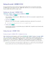 Preview for 123 page of Samsung JU6500 E-Manual