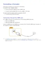 Предварительный просмотр 25 страницы Samsung JU6700 Series E-Manual