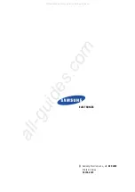 Предварительный просмотр 6 страницы Samsung K15A Service Manual