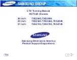 Preview for 1 page of Samsung KCT52A Training Manual