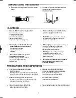 Preview for 2 page of Samsung KTT5025AWE/YY Owner'S Instructions Manual