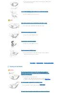 Предварительный просмотр 4 страницы Samsung L300 - LCD Projector 3000 Lumen Owner'S Instructions Manual