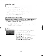 Предварительный просмотр 9 страницы Samsung LA15S51BP Owner'S Instructions Manual