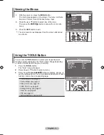 Предварительный просмотр 10 страницы Samsung LA22A350 User Manual