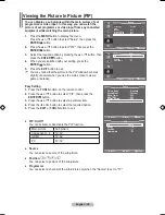 Предварительный просмотр 22 страницы Samsung LA22A350 User Manual