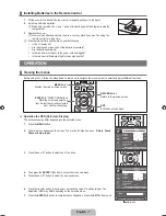 Предварительный просмотр 9 страницы Samsung LA22B350F2 User Manual