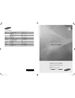 Preview for 1 page of Samsung LA22B352 User Manual