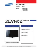 Samsung LA22C450E1 Service Manual предпросмотр