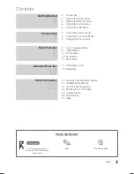 Preview for 3 page of Samsung LA22D400E User Manual