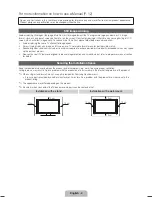 Предварительный просмотр 2 страницы Samsung LA22D450 User Manual