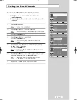 Предварительный просмотр 24 страницы Samsung LA22N21B Owner'S Instructions Manual