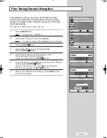 Предварительный просмотр 26 страницы Samsung LA22N21B Owner'S Instructions Manual