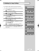 Предварительный просмотр 46 страницы Samsung LA22N21B Owner'S Instructions Manual