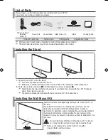 Предварительный просмотр 4 страницы Samsung LA26A350 User Manual