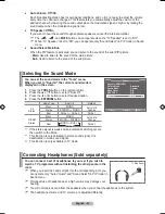 Предварительный просмотр 25 страницы Samsung LA26A350 User Manual